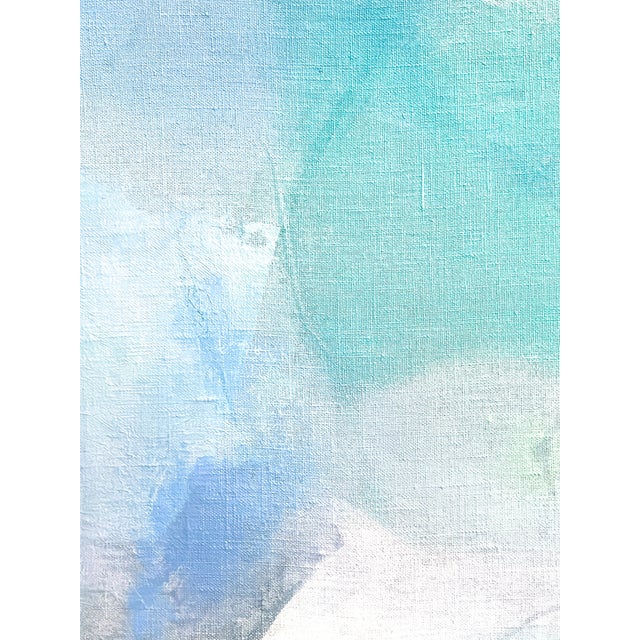 “Longer if I May” Contemporary Abstract Painting in Subtle Neutrals & Textured Layers by Stacey Warnix For Sale In Austin - Image 6 of 11