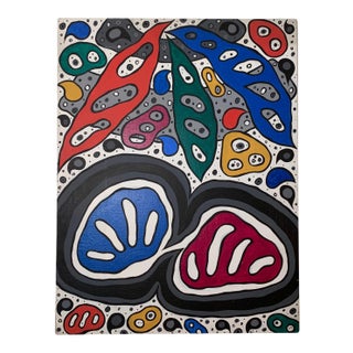 Mid 20th Century Abstract Expressionist Painting by Achillo “Achi” Sullo (1922-2013) For Sale