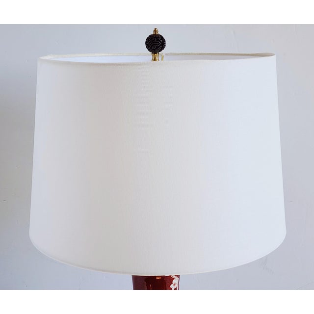 Mid-Century Chinoiserie Style Table Lamp For Sale - Image 10 of 12
