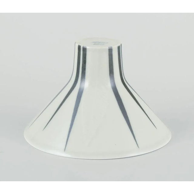 Mid-20th Century Modernist Lancet Porcelain Vase from Rörstrand For Sale - Image 6 of 7