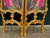 1960 Louis XVI Gold Beech Room Divider Screen - 2 Panels For Sale - Image 11 of 18