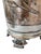 Silver Antique Late 19th Century Silver-Plated Oil Lamp Converted to Table Lamp With Bird & Floral Decoration, 23" For Sale - Image 8 of 14