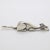 1980s Vintage Italian Silver Stretching Cat Figurine, 1980s For Sale - Image 5 of 11