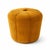 Mid-Century Modern Vintage Mustard Corduroy Pouf, 1970s For Sale - Image 3 of 8