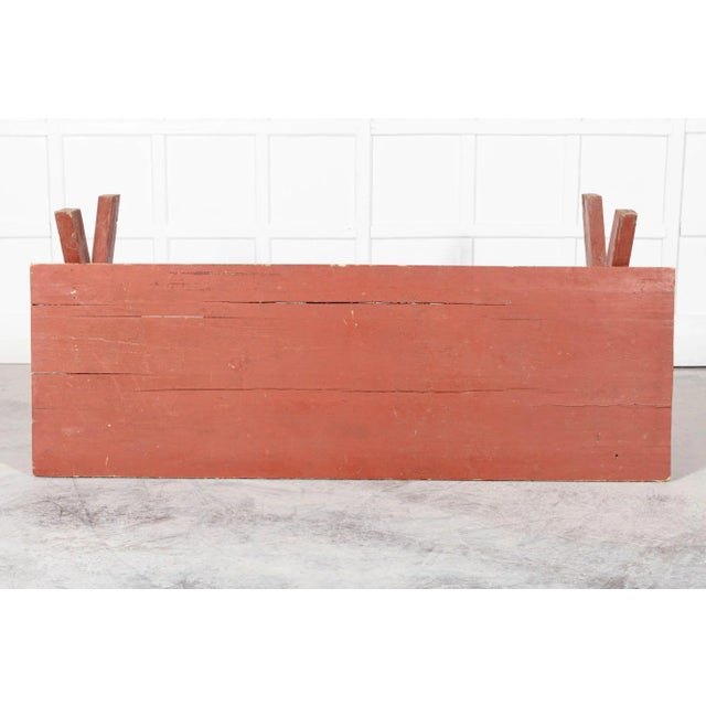 19th Century French Gypsy Trestle Table For Sale - Image 4 of 13