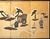 Japanese 1960s Shōwa Era Japanese Byobu Screen "Travels of Genji Monogatari" For Sale - Image 3 of 17