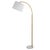 Stone Curved Floor Lamp For Sale - Image 7 of 8