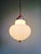 Space Age Pendant Light in White Opaline, 1970 For Sale - Image 12 of 13
