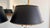 1990s Pair Frederick Cooper Classic Modern Hollywood Regency Pineapple Polished Brass Table Lamps With Black Tole Shades For Sale - Image 5 of 18
