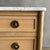 Marie Classic White Oak 3 Drawer Night Stand White Marble Top Natural Finish For Sale - Image 10 of 15