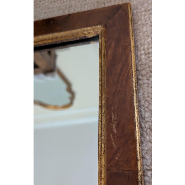 Rare La Barge Antique Mid-Century Intricate Detailed Gilded Wood Mirror in Very Good Used Condition.