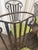 Late 20th Century Prou Style Wrought Iron Chair Set/6 For Sale - Image 5 of 12