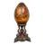 Vintage Hollywood Regency Porcelain Egg Sculpture For Sale