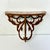 This is a lovely Americana Folk Art open Fret work decorative wall bracket shelf. It’s made of pine and finished in a...