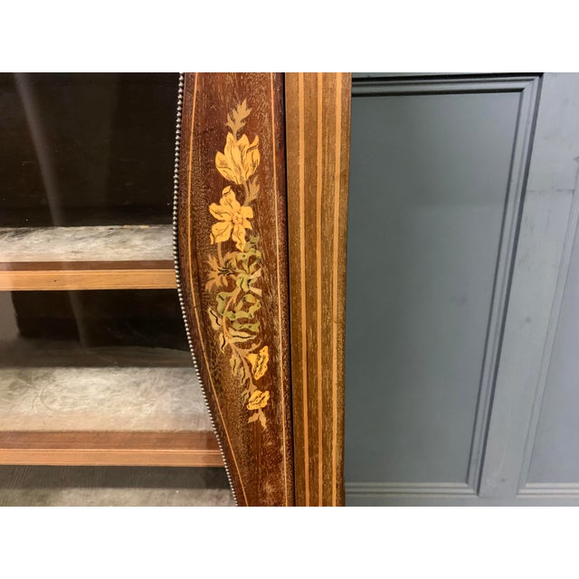 1900 - 1909 Inlaid Mahogany Cabinet, 1900 For Sale - Image 5 of 18