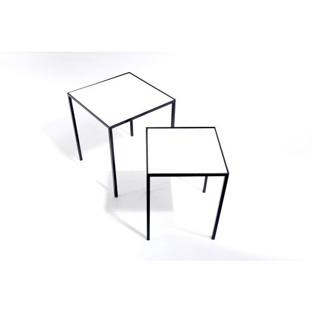 1950s Vintage Side Tables by Floris H. Fiedeldij for Artimeta, 1950s, Set of 2 For Sale - Image 5 of 18