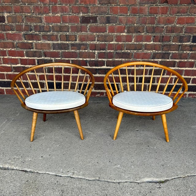 Pair of Yngve Ekstrom Arka Lounge Chairs For Sale - Image 10 of 13