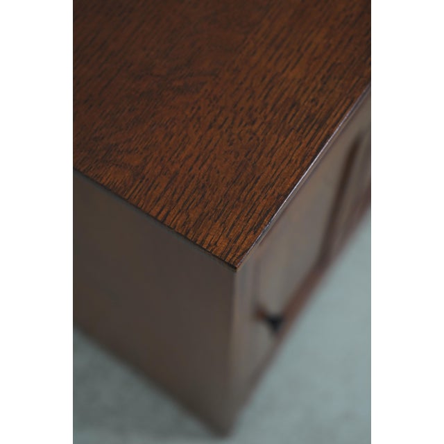 Pair Stickley Mission Oak Highlands Nightstands For Sale - Image 13 of 18