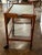 Brown 1910s English Bar Cart Walnut Wood Butler Serving Tea Trolley Folding Pat Pending For Sale - Image 8 of 13