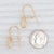 New Nina Wynn Aquamarine Druzy Quartz Drop Earrings 18k Gold Hook Posts, Pair For Sale - Image 4 of 4