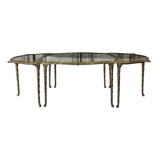 French Bronze Coffee Table from Maison Bagues, 1950s For Sale