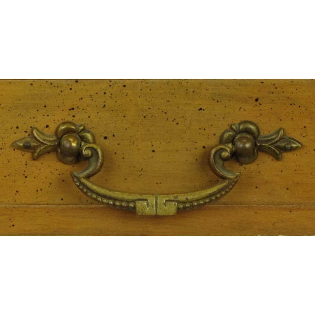 1940s Mahogany Plateau Side Tables With Sinuous Legs - a Pair For Sale - Image 9 of 11