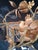 Vintage Baccarat Style French Crystal, Gilt, For Sale - Image 4 of 6
