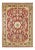 Mogul Collection Hand-Knotted Area Rug - Red 6' 2" x 8' 8" For Sale