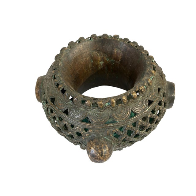 Vintage Benin Bronze Bracelet Currency Nigeria For Sale In New York - Image 6 of 7