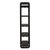 Striking open bookcase which brings sculptural style and functional storage to your space. Thoughtfully crafted from...