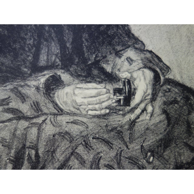 Louis Malteste, Laces Seller, 1898, Lithograph For Sale - Image 5 of 6