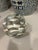 Large Vintage Faceted Crystal Glass Gemstone Paperweight Sculpture For Sale - Image 9 of 9