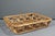 Vintage Handwoven Rattan & Bamboo Swirl Tray, Mid-Century Modern Style For Sale - Image 4 of 6