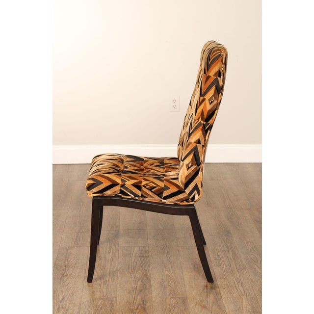 Custom Craft Set Of Six Upholstered Dining Chairs For Sale - Image 13 of 18