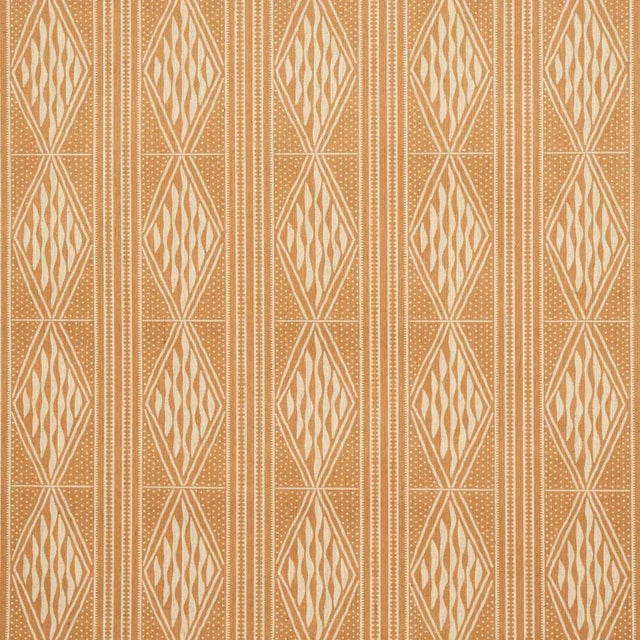 SAMPLE - Schumacher Cassava Wallpaper In Sable For Sale