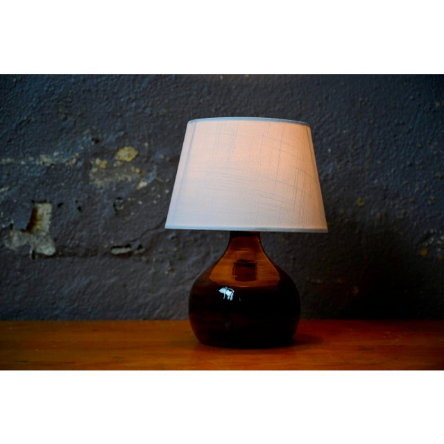 1960s Bohemian Stoneware Table Lamp, 1960s For Sale - Image 5 of 11