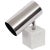 Chrome Neal Small, Koch & Lowy Style Marble Table Lamp With Swivel Chrome Shade For Sale - Image 8 of 8