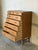 Oak High Dresser by Holger Jensen for FDB Møbler Danish Mid-Century Modern 1960s For Sale - Image 4 of 12