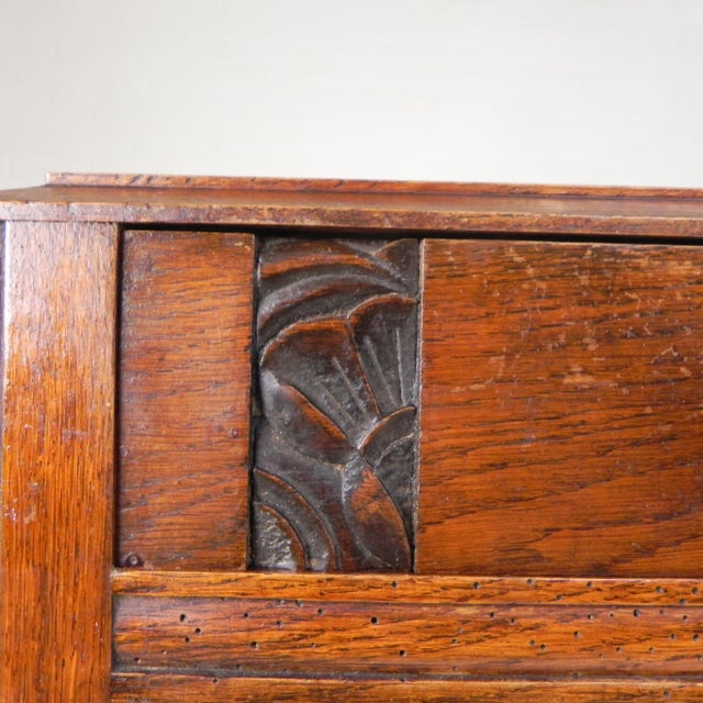 Art Deco Bedside Table with Marble Top, 1930s For Sale - Image 14 of 18