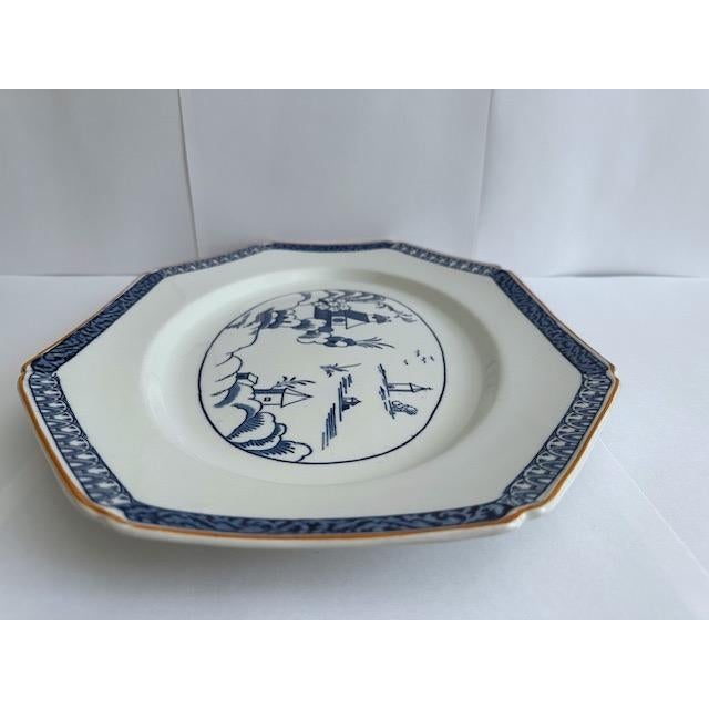 Early 20th Century Antique Medium Woods Ware Ironstone Platter For Sale - Image 5 of 9