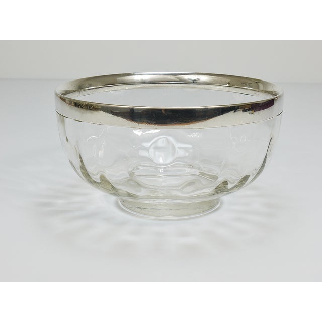 Art Nouveau Meteor Bowl with Silver Rim from Bakalowits & Söhne, 1900s For Sale - Image 6 of 16