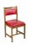 Italian Red Leather Chairs, 1970, Set of 6 For Sale - Image 3 of 9