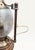 Vintage Revival French Brass, Glass and Wood Hurricane Table Lamp, 1960s For Sale - Image 9 of 18