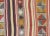 1950s Turkish Kilim Rug. Hand woven with wool on wool foundation in the Oushak region of Turkey. Kilims & Flat Weaves are...