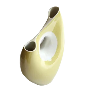Freeform Porcelain Vase by Beate Kuhn for Rosenthal Kunstabteilung, 1950s