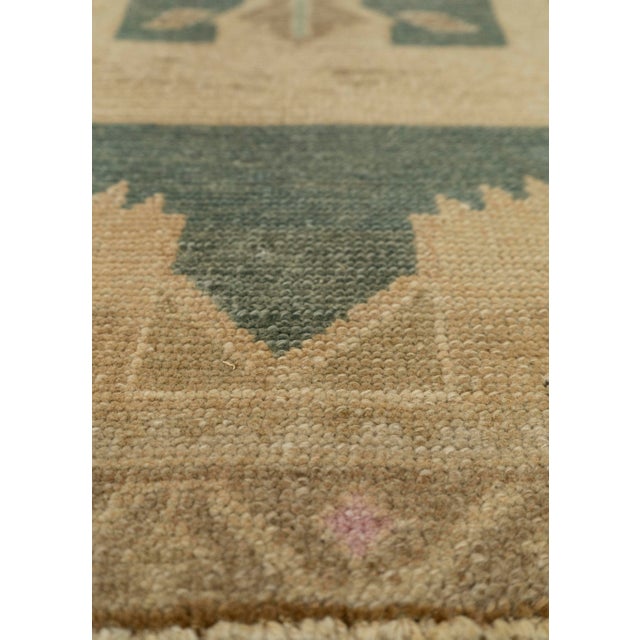 Turkish Turkish Mini Rug Oriental Hand Knotted Vintage Rug 1'6" x 2'11" #21142 For Sale - Image 3 of 8