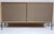 Planner Group Paul McCobb Planner Group Maple, Grasscloth & Wrought Iron Credenza, 1950s For Sale - Image 4 of 18
