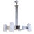 Ceiling Lamp with Cylindrical Glass Shades, 1930s For Sale - Image 6 of 16