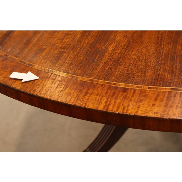 Baker Furniture 'Collectors Edition' Round Mahogany Pedestal Dining Table For Sale - Image 16 of 18