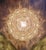 Metal Ceiling Light in Brass and Textured Clear Glass by Helena Tynell for Glashütte Limburg, 1970 For Sale - Image 7 of 16